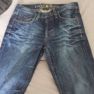 Lucky brand jeans 30x30 slim bootleg